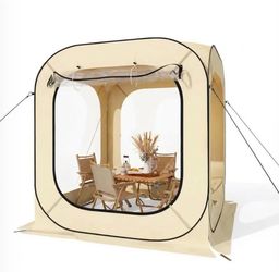 🏕️ BRAND NEW GARVEE 6×6 CLEAR BUBBLE TENT – POP-UP OUTDOOR SHELTER