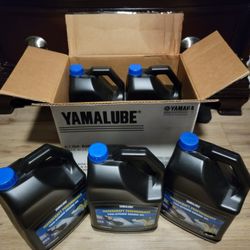 Yamalube 2 Stroke 4 1/2 Gallons For Boat Or Jet Ski