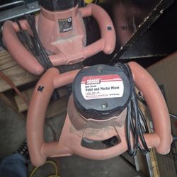 Mortar And Paint Mixers Varible Speed