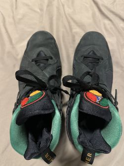 RARE🔥 Nike Air Jordan 8 VIII Tinker Raid Aloe Verde Concord Black 9