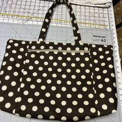 Diaper Bag, Tote Bag , Travel Bag - Fully Lined - 13” X 16”