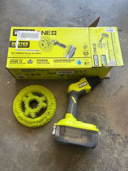 Ryobi One+ 18V Power Spin Scrubber New