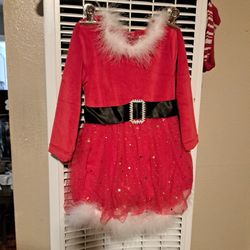 Little Girls Christmas Dress Size 1-2 Years New