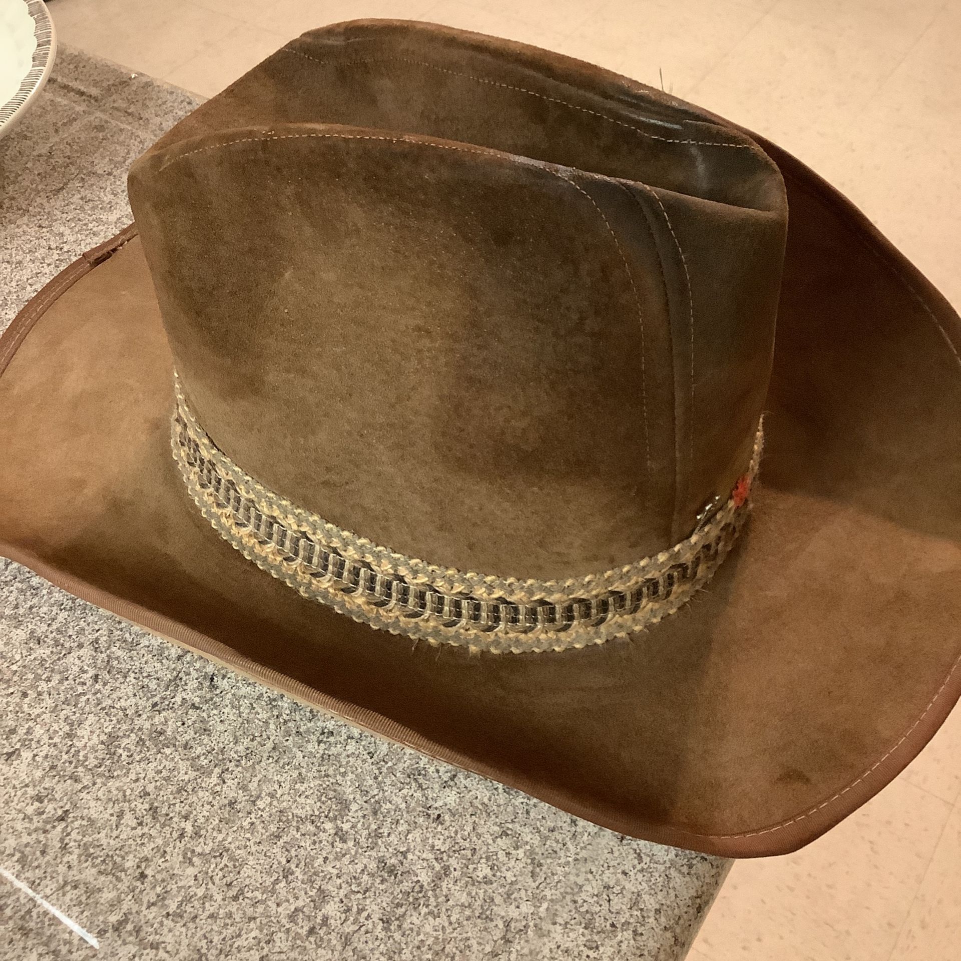 RARE VINTAGE THE BILLY KIDD STETSON COWBOY HAT