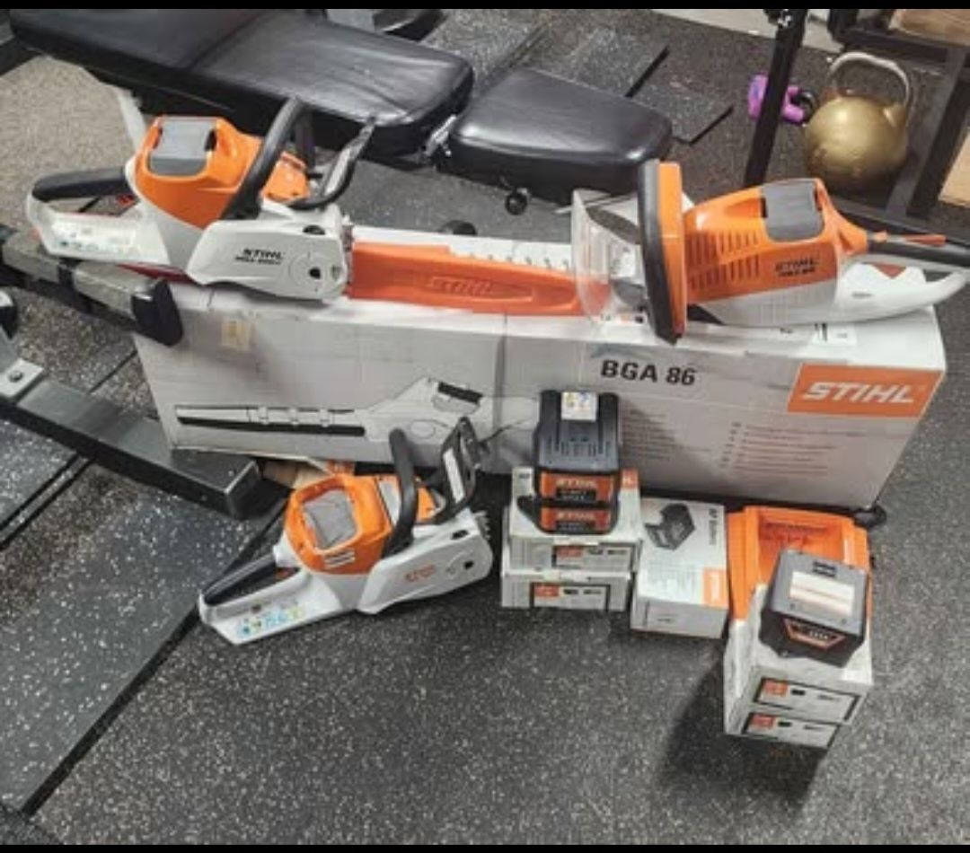 Stihl battery powered tools with batteries NEW!