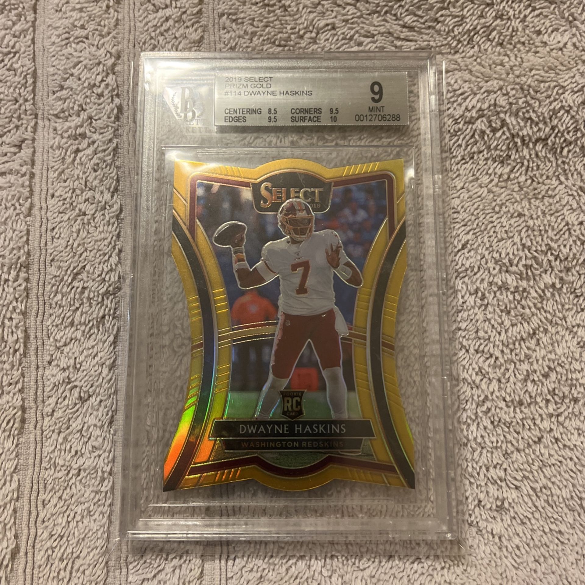 Dwayne Haskins BGS 9 With Sub grades POP 3 # To 10 100 Or Best Offer 