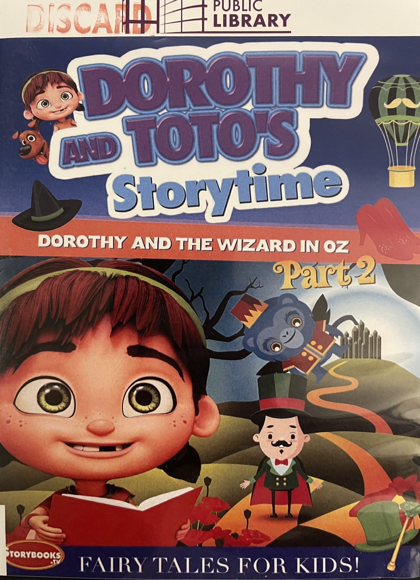 DOROTHY And TOTO’S Storytime Dorothy And The WIZARD In OZ Part 2 (DVD-2023)
