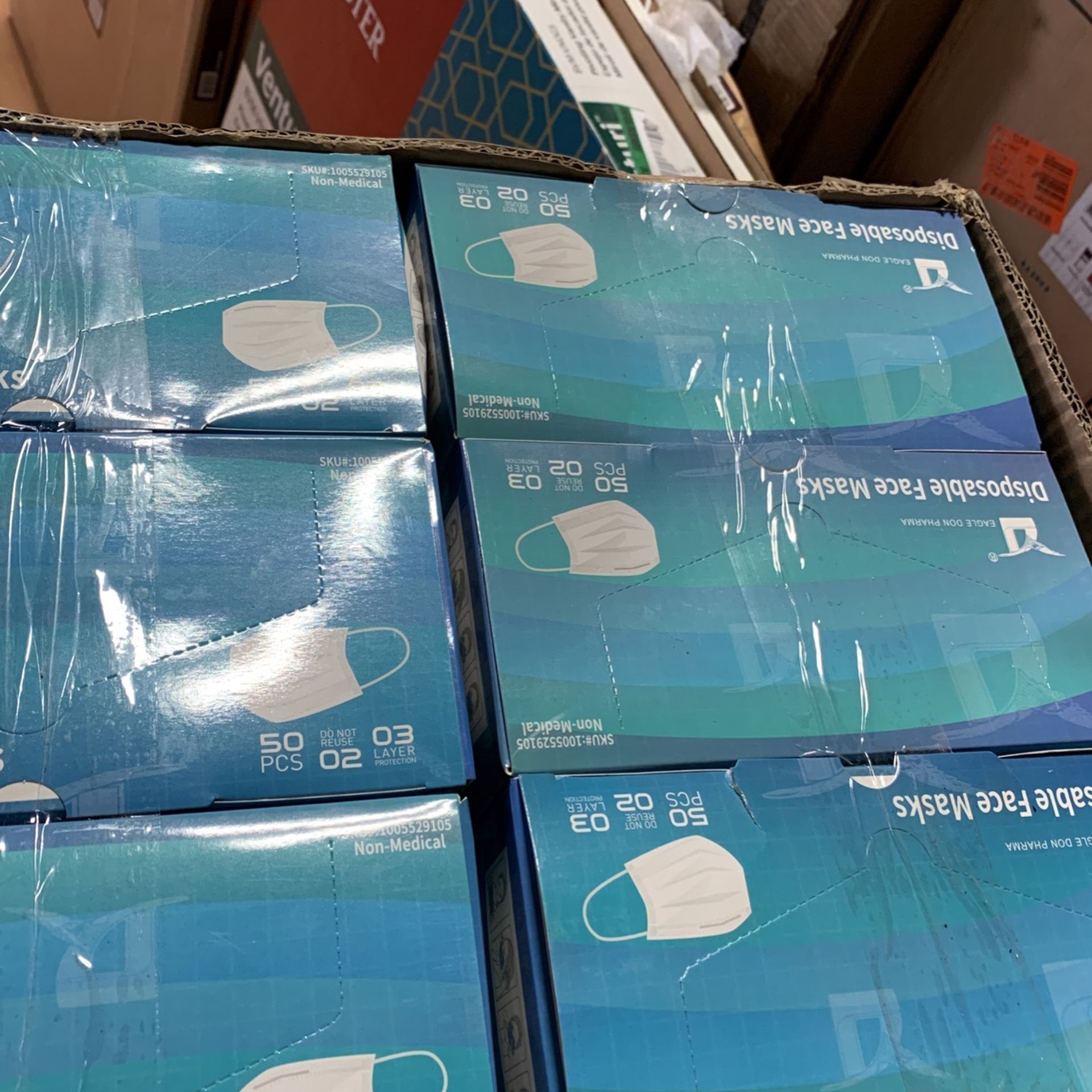 50 Pack Face Masks