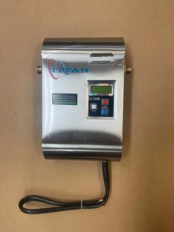 Titan N-160 water heater. Stainless Steel cover