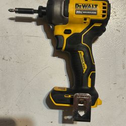 Dewalt Impact atomic compact series brushless 20 V max