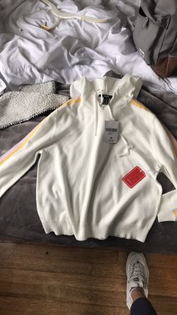 Brand new white sweater