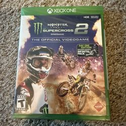 Monster Energy Supercross 2: The Official Videogame Xbox One Sealed