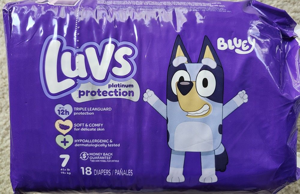Luvs Diapers, Infant, Size1,2,3