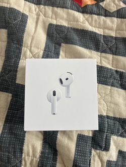Apple - AirPods 4 with Active Noise Cancellation - White