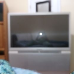 Large Semi Flat Screen TV