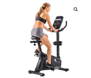Nautilus U618 Upright Bike Black