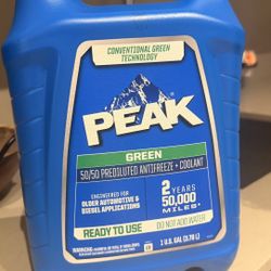 New 50/50 Antifreeze Coolant Green / For Cars/ 
