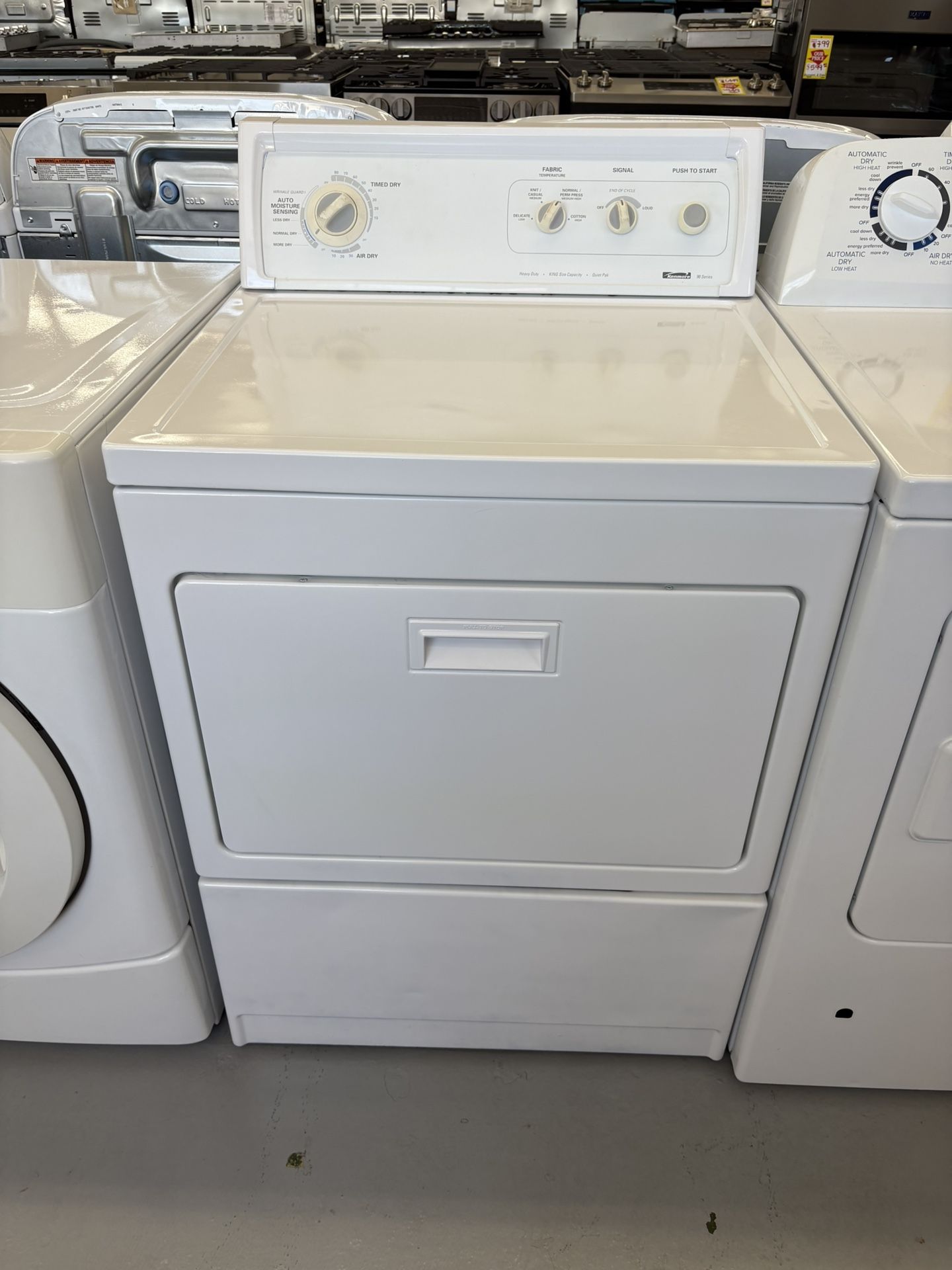 Used Kenmore Dryer Gas / 3 Months Warranty