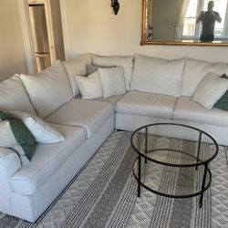 Sleeper Sofa Living Spaces Belinha II Opal LAF