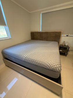 Cama con Colchón, Bed and Mattress King