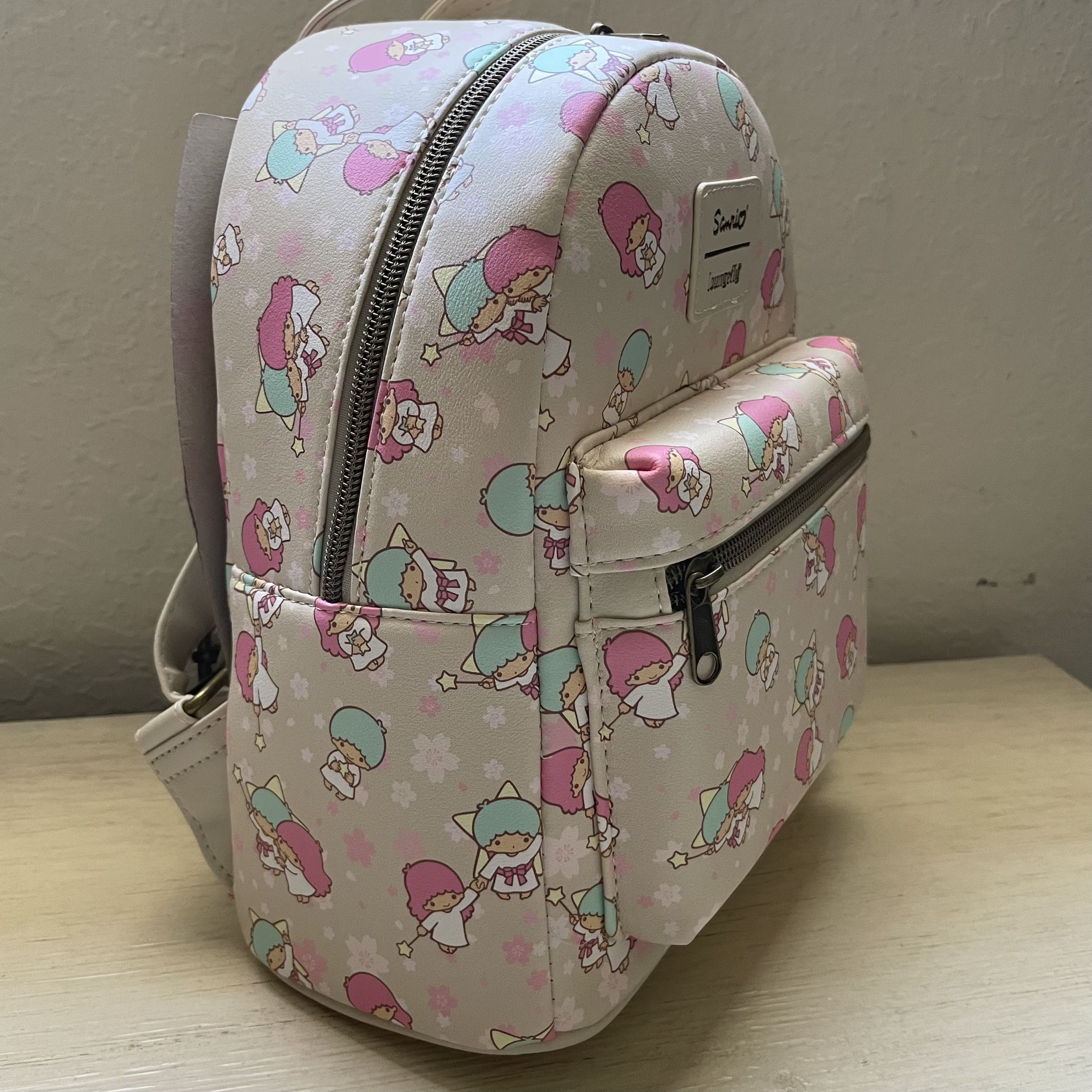 Loungefly Sanrio Little Twin Stars Mini Backpack display picture 1
