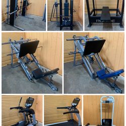 Gym Equipment, Olympic Weight Plate Bench, Chest, Smith Machines Home Leg Press Dumbbell Rack Power Squat Curl Extension Bar 