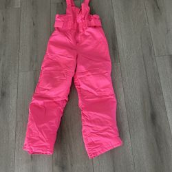5T Pink Snow Pants 
