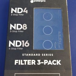 PolarPro Mavic Air Edition Drone Filter 3-Pack Brand New