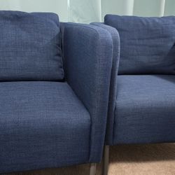 2 IKEA Ekero Armchairs 