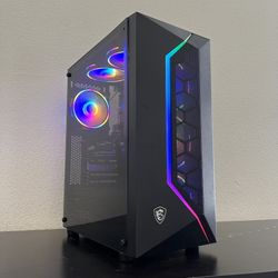 FAST Custom Gaming PC Computer (i5 6400, 16GB RAM, GTX 1070 8GB, 240GB SSD + 1TB HDD, WiFi)
