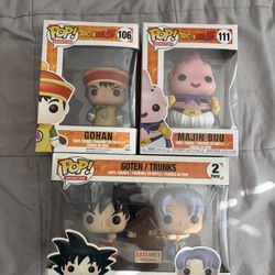 dragonball funko pops