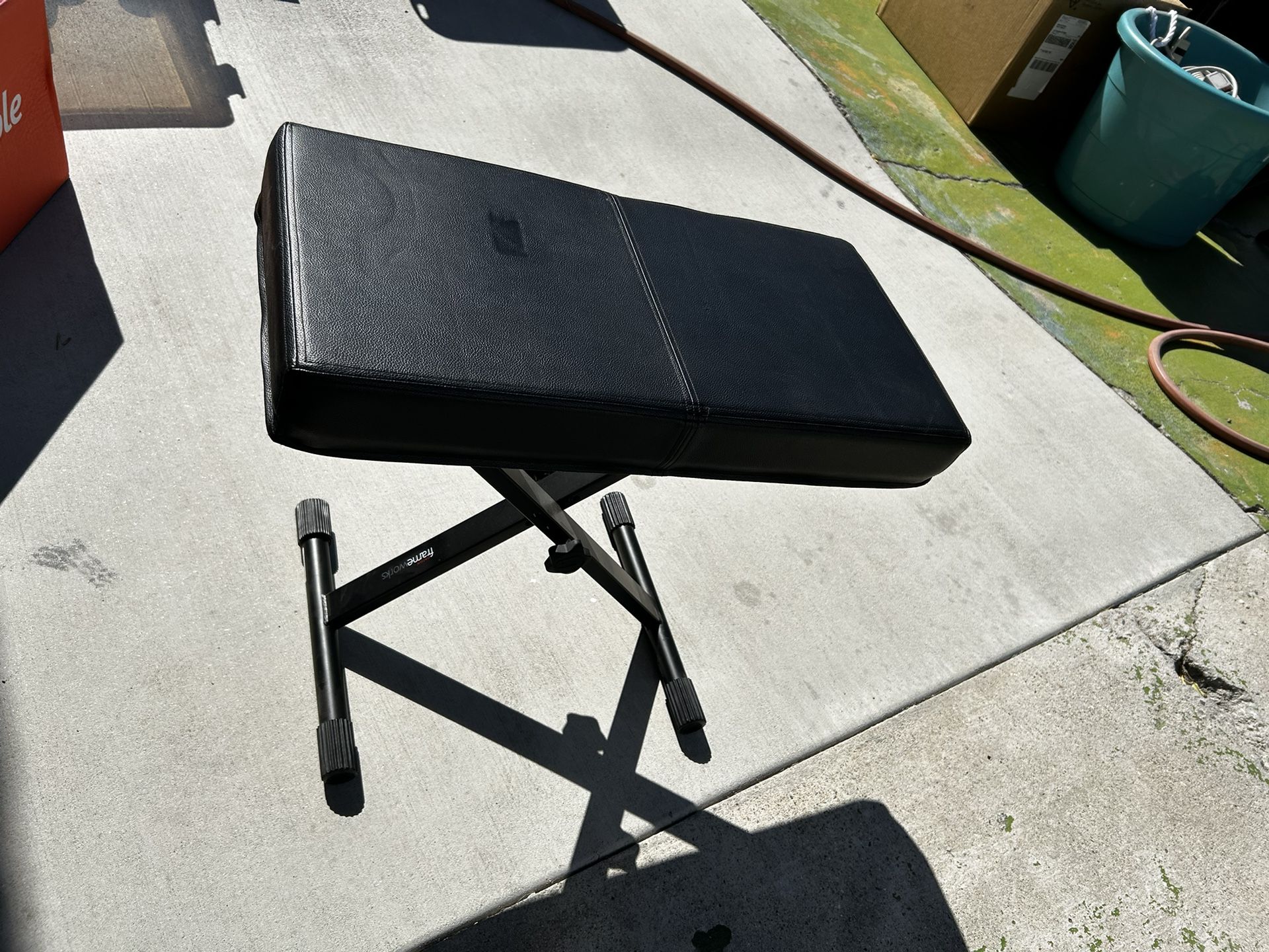 Heavy Duty Piano Bench Leather