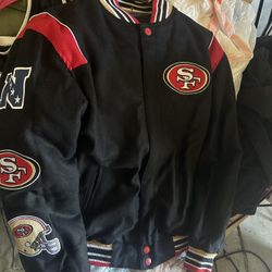 Leather Men / Windbreaker Jacket Double Sided Niner Jacket 