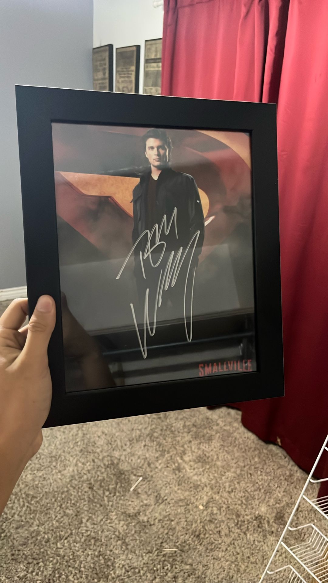 Tom Welling Singed SMALLVILLE Picture