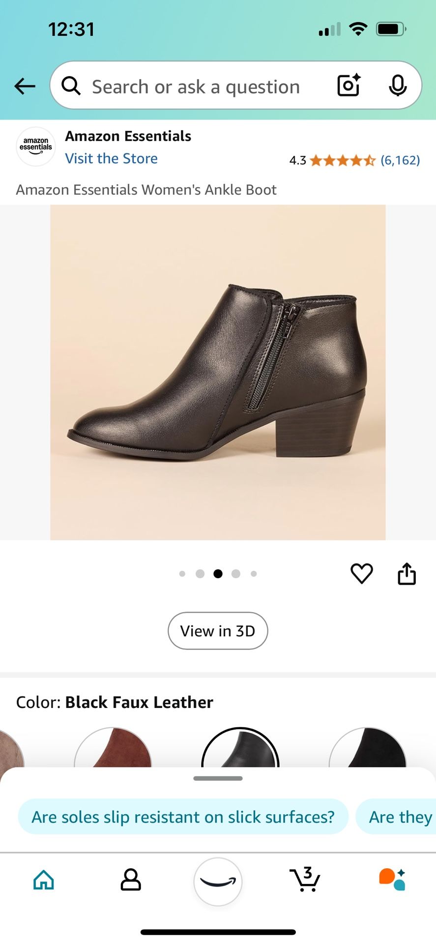 New Black Booties