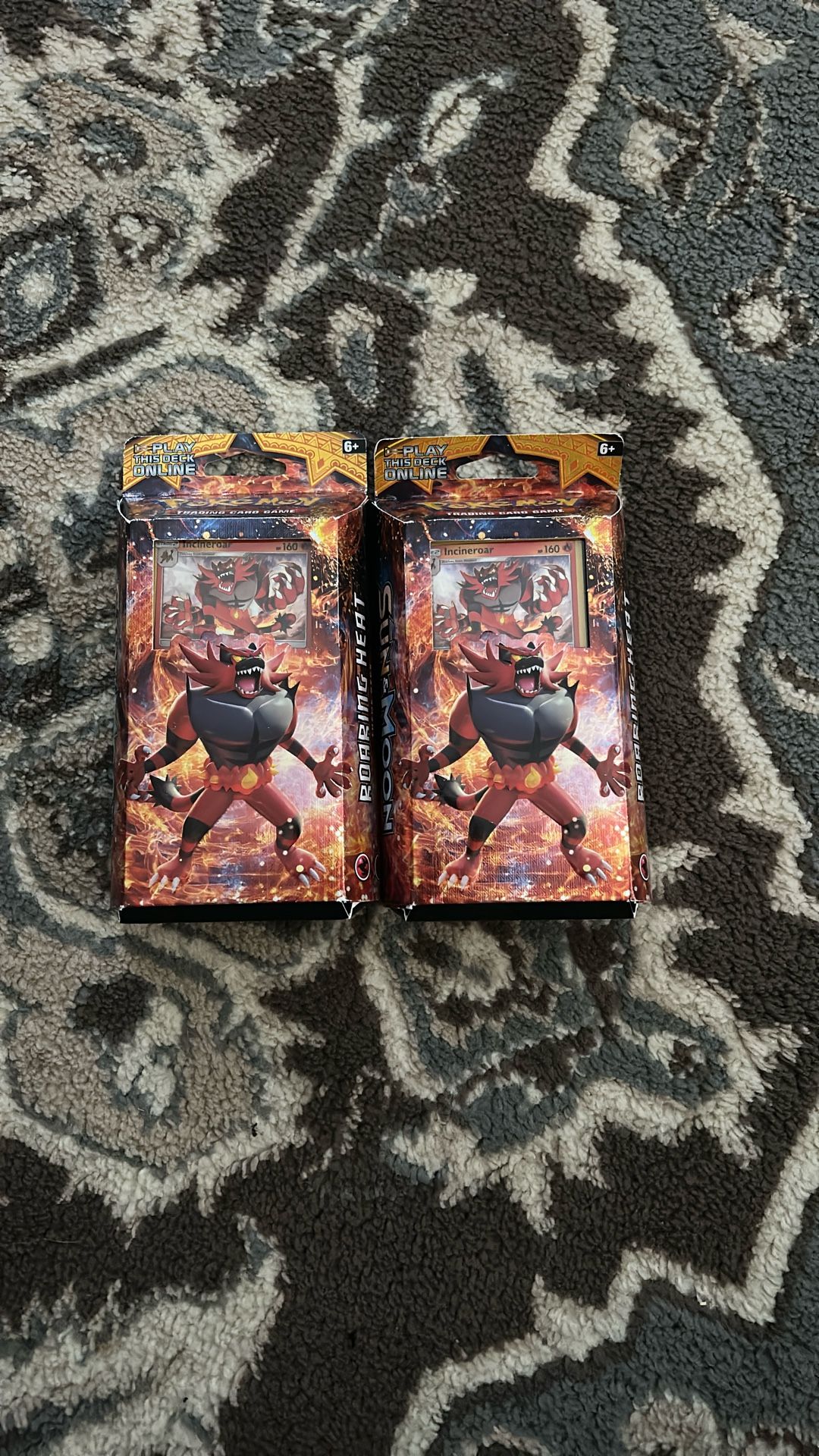 Pokémon Sun And Moon Roaring Heat Theme Deck