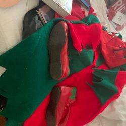 Elf Costume And Shoes