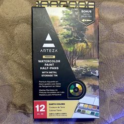 Arteza - Watercolor Paint Half-Pans Set