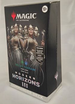 MTG Modern Horizons 3 Tricky Terrain Commander Deck