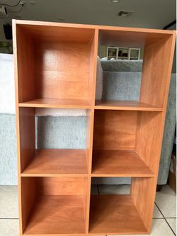 6 cube shelf
