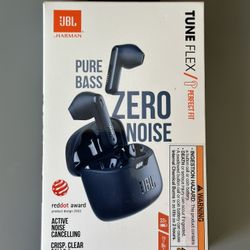 JBL Tune Flex Wireless Earbuds – Brand New, Sealed