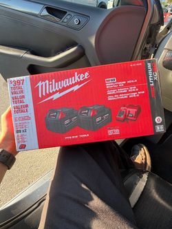 Milwaukee M18 REDLITHIUM XC5.0 Starter Kit