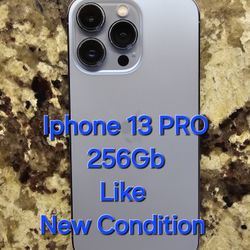 Unlocked Apple iPhone 13 Pro 256gb Blue