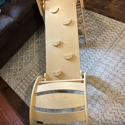 YOLEO 3 Piece Wood Climbing Set