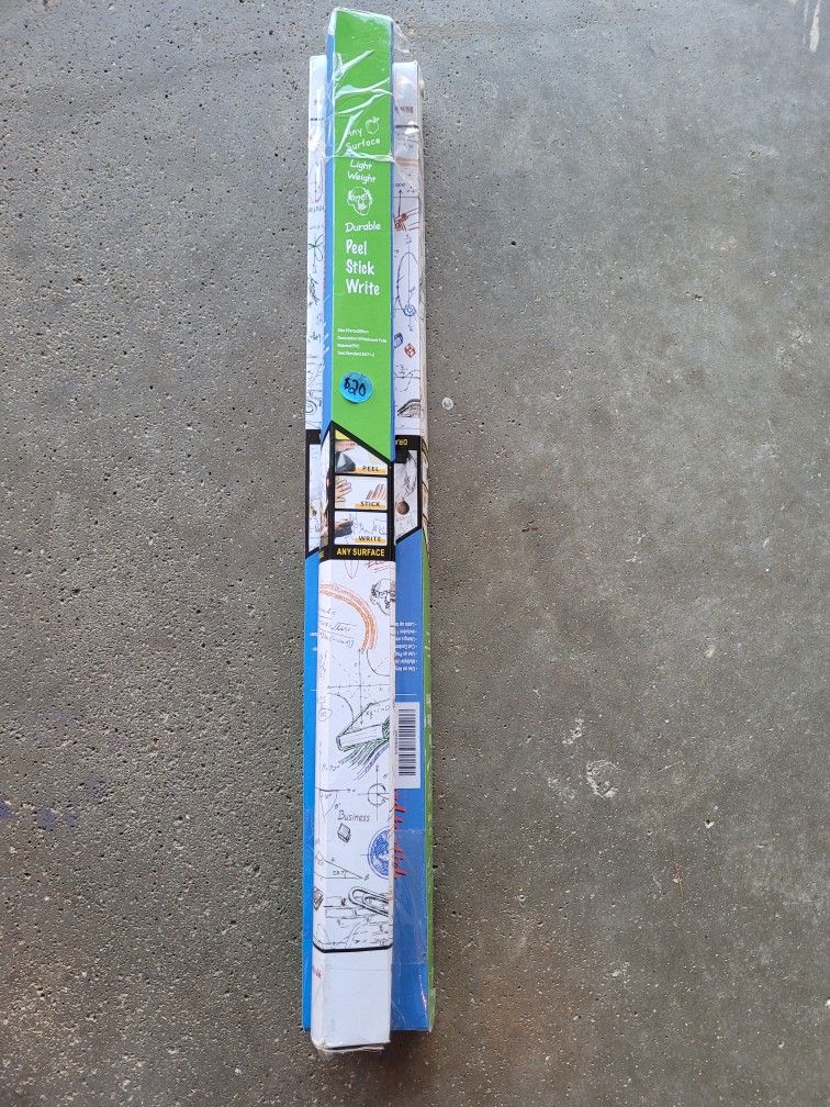 Dry Erase Peel And Stick Surface