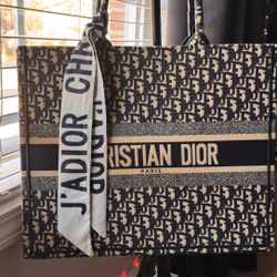 Christian Dior Book Tote