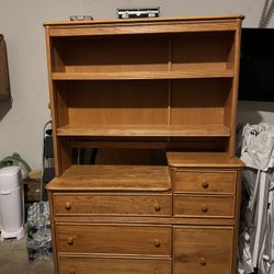 Real Wood Dresser With Top Very Sturdy