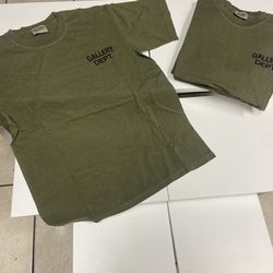 Gallery Dept Green Souvenir Logo T-Shirt
