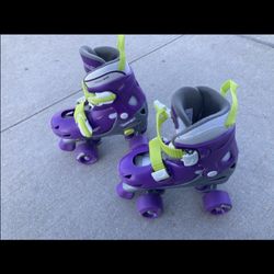 Rollerblades toddler adjustable size 10-13, fit toddler shoe size 10, 11, 12, 13