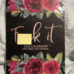F&ck It Calendar 